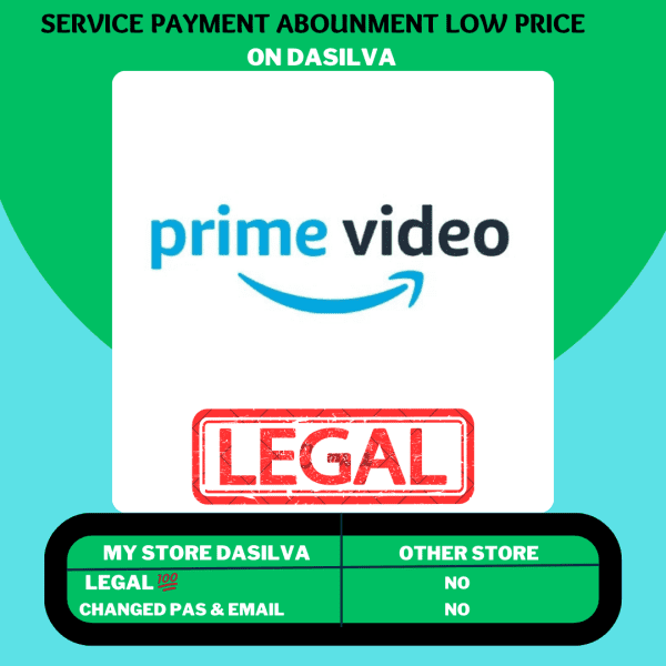 ACCOUNT PRIME VIDEO (EUROPE)