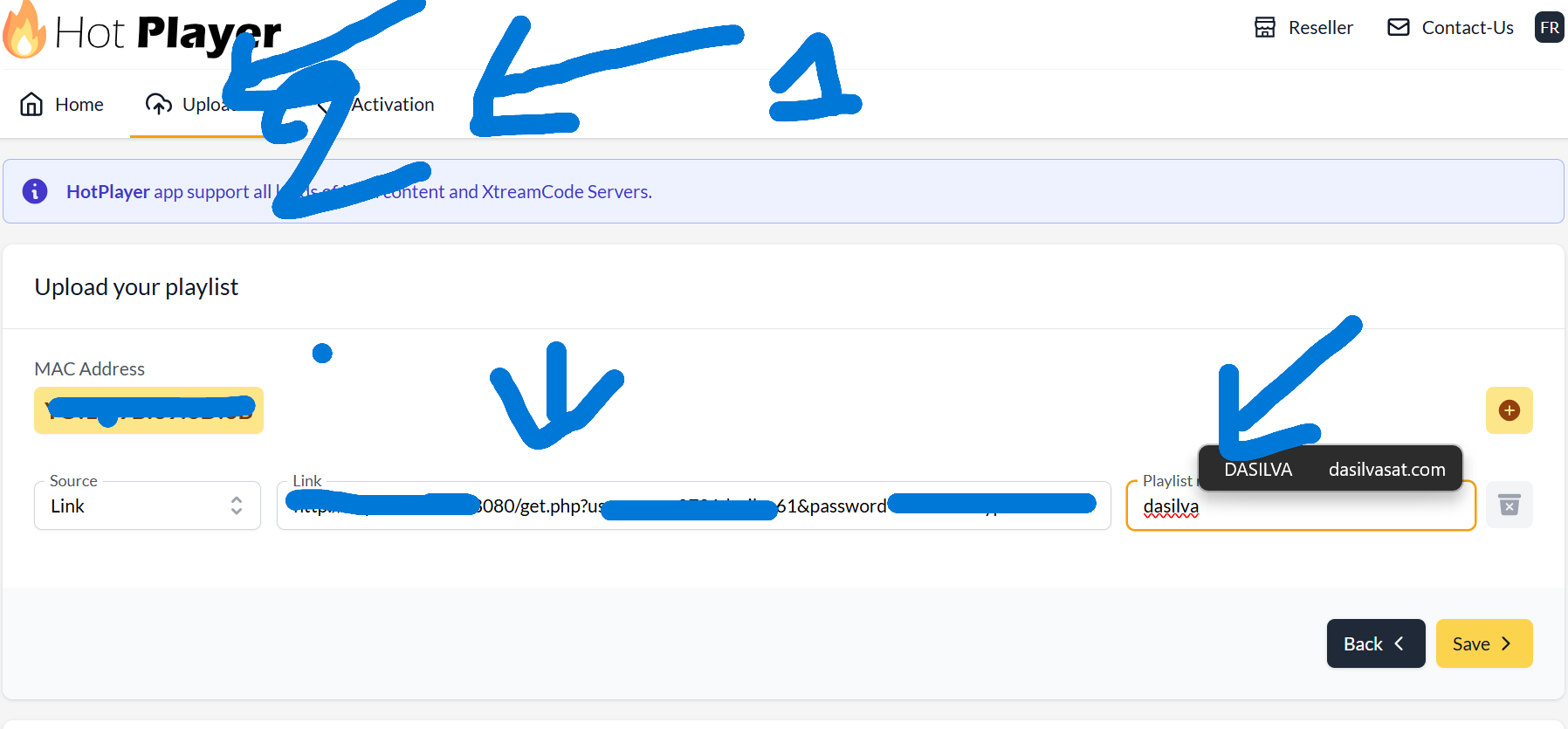 Hot Player Upload Portal