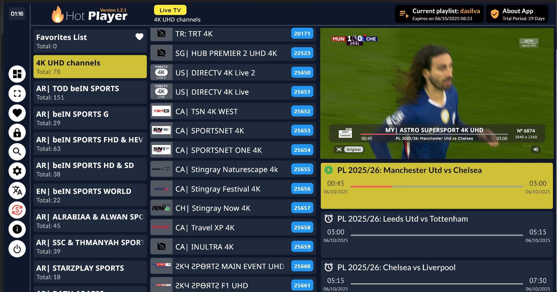 Hot Player Channels Roku