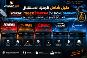 أجهزة ECHOLINK TIGER STARSAT VISION STARNET