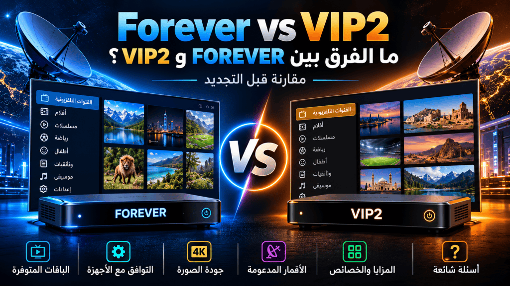 Forever vs VIP2 | الفرق بين Forever وVIP2