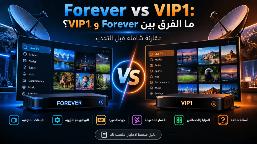 Forever vs VIP1: ما الفرق بين Forever وVIP1؟