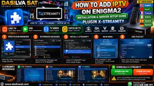X-STREAMITY plugin installation guide for OpenATV Enigma2